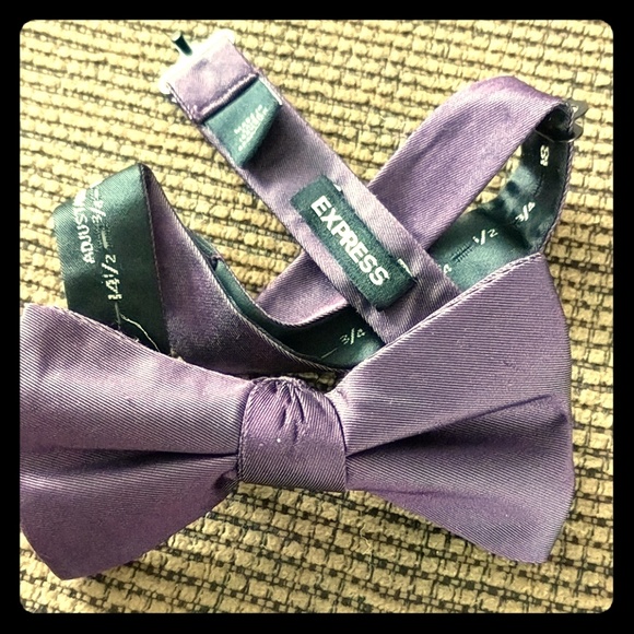 Purple bow tie - Picture 1 of 1